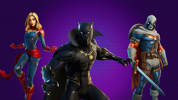 Marvel Royalty And Warriors Fortnite Wallpaper