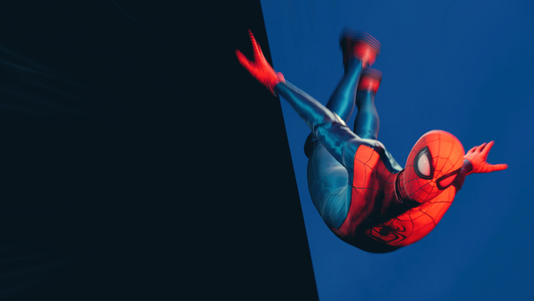 Marvel Spider Man Miles Morales Jumping 4k Wallpaper