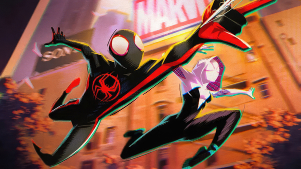 Marvel Spiderman And Gwen Stacy Wallpaper