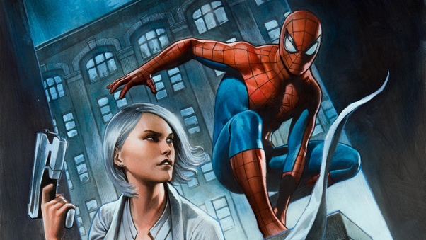 Marvel Spiderman Ps4 Poster Wallpaper