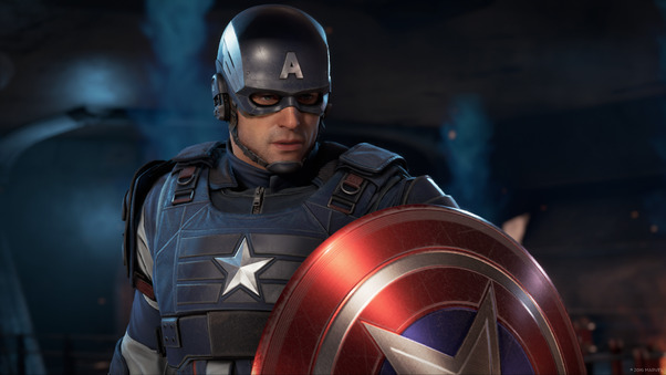 Marvels Avenger Captain America 4k Wallpaper