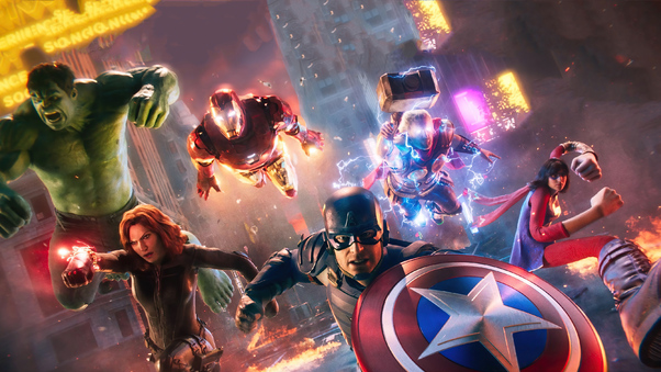 Marvels Avengers 2020 Game Wallpaper