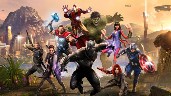 Marvels Avengers 2023 Wallpaper