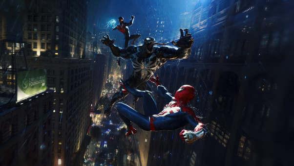 Marvels Spider Man 2 Be Greater Together 4k Wallpaper