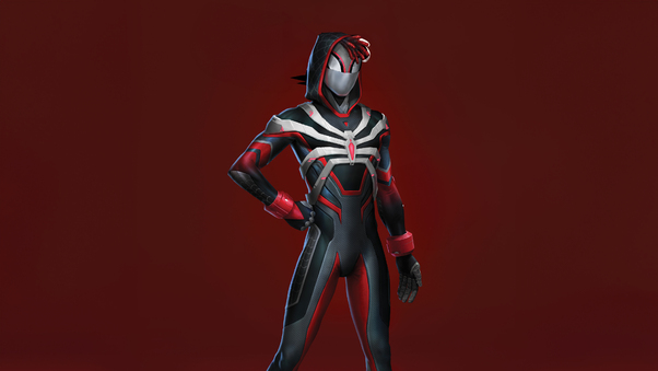 Marvels Spider Man 2 Red Spectre Suit 4k Wallpaper