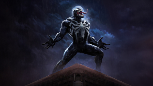 Marvels Spider Man 2 Venom Rampage In The City Wallpaper