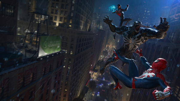 Marvels Spider Man 2 Web Of Shadows (2932x2932) Resolution Wallpaper