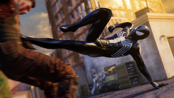Marvels Spider Man 2 X Venom Wallpaper