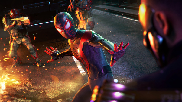 Marvels Spider Man Miles Morales 2020 New Wallpaper