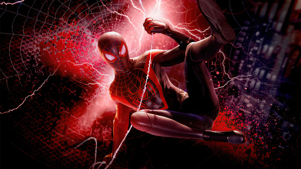 Marvels Spiderman Miles Morales Coming Wallpaper