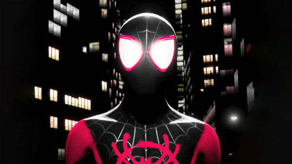 Marvels Spiderman Miles Morales Night Interval 5k Wallpaper