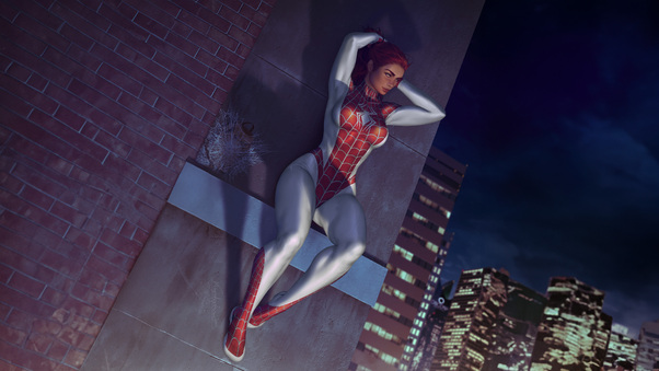 Mary Jane Spidergirl Wallpaper