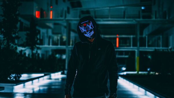 Mask Anonymous Hood 5k Wallpaper