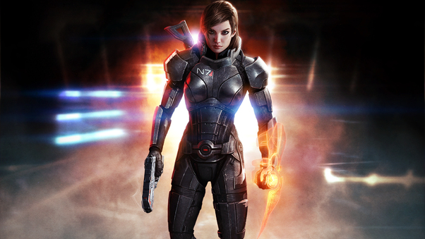 Mass Effect 3 Shepard Femshep HD Wallpaper