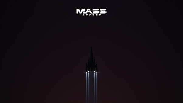 Mass Effect Minimalism Wallpaper