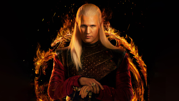 Matt Smith As Prince Daemon Targaryen In House Of The Dragon Wallpaper