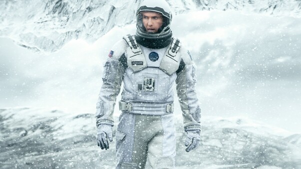 Matthew Mcconaughey In Interstellar Movie Wallpaper