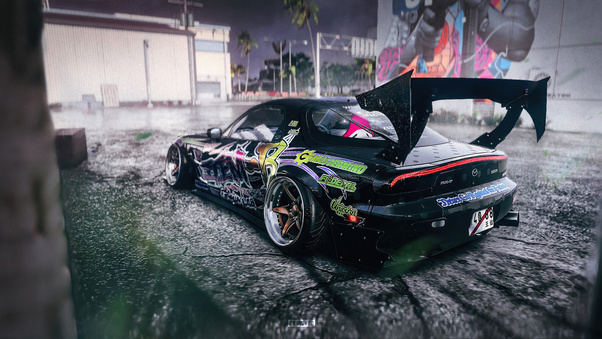 Mazda Rx7 Illegal On Street Nfs Wallpaper