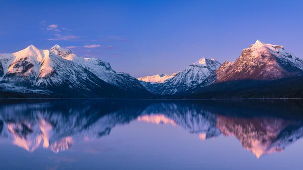 McDonald Lake Glacier National Park 5k Wallpaper