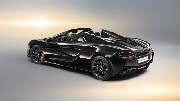 McLaren 570S Spider Design Edition 2018 Rear Wallpaper