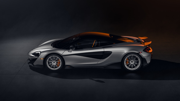 McLaren 600LT CGI Side View Wallpaper