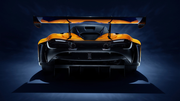 McLaren 720S GT3 2019 Rear View Wallpaper