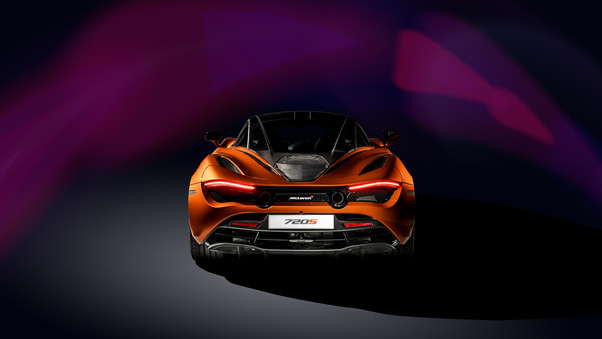 McLaren 720S Rear Wallpaper