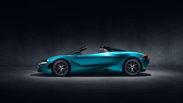 McLaren 720S Spider 2019 Side View Wallpaper