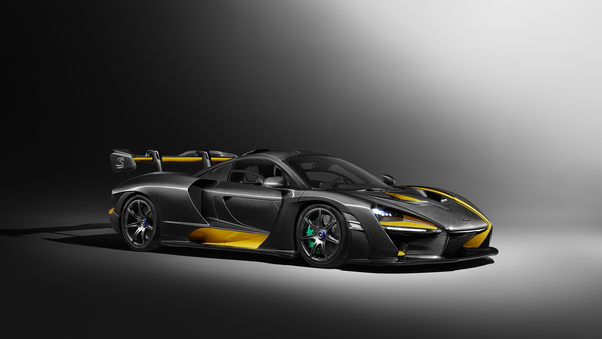 McLaren MSO Senna Carbon Theme 2018 Wallpaper