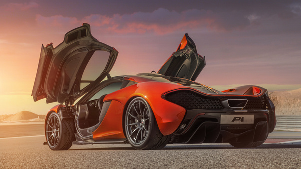 McLaren P1 8k Wallpaper