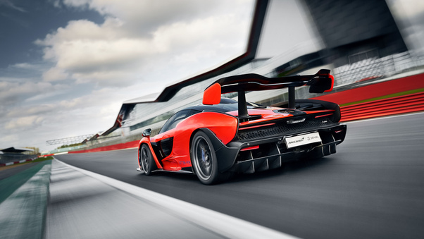 Mclaren Senna Rear 5k Wallpaper