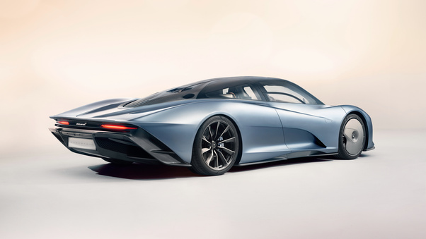 McLaren Speedtail 2018 Rear View Wallpaper