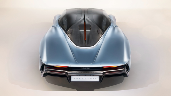 McLaren Speedtail 2018 Rear View 4k Wallpaper