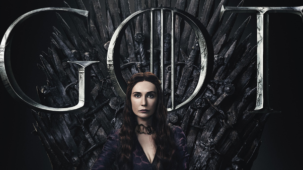 Melisandre Game Of Thrones Season 8 Poster Wallpaper