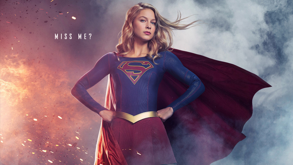 Melissa Benoist In Supergirl Season 3 2018 Wallpaper
