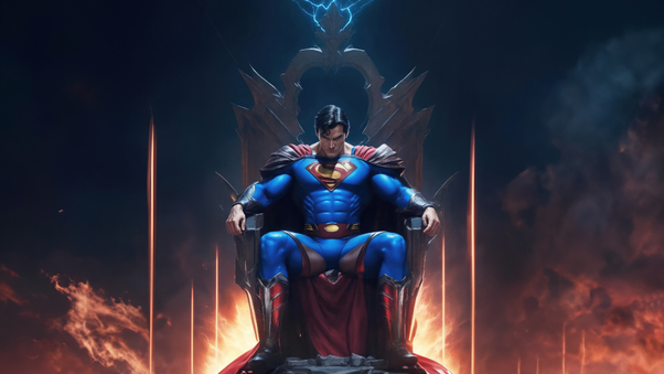 Menace Of Evil Superman Wallpaper