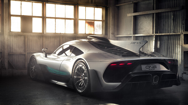 Mercedes Amg Project One Rear Wallpaper