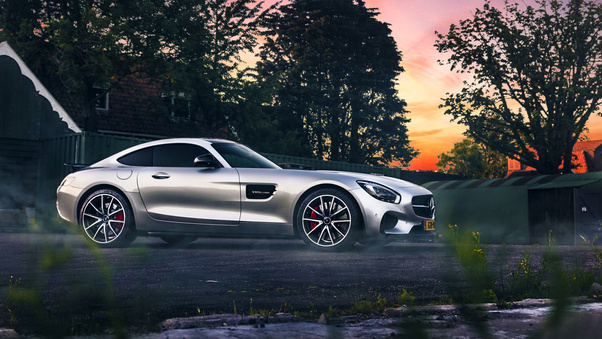 Mercedes Benz Amg Silver Wallpaper