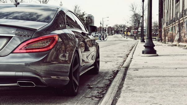 Mercedes CLS Tail Light Wallpaper