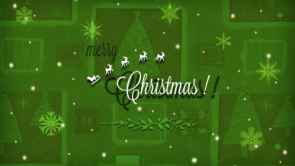 Merry Christmas HD Wallpaper