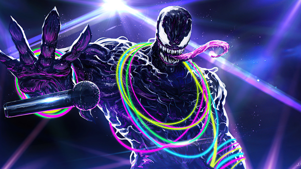 Mic Drop Venom Wallpaper