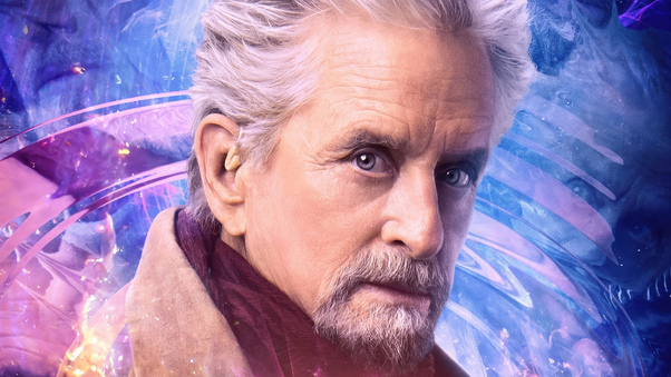 Michael Douglas As Hank Pym In Ant Man And The Wasp Quantumania Wallpaper