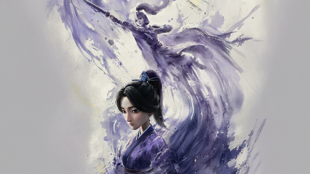 Michelle Yeoh Is Lady Yin In Ne Zha 2 (1336x768) Resolution Wallpaper