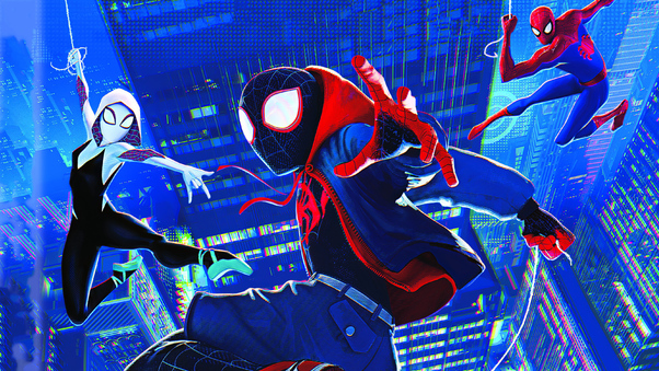 Miles Gwen Spiderman Wallpaper