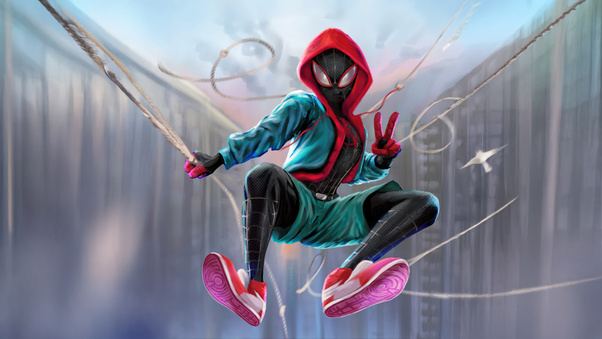 Miles Morales Fury Wallpaper