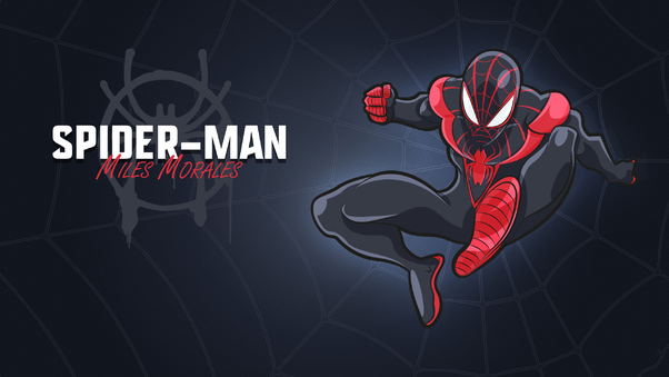 Miles Morales Spider Man Art Wallpaper