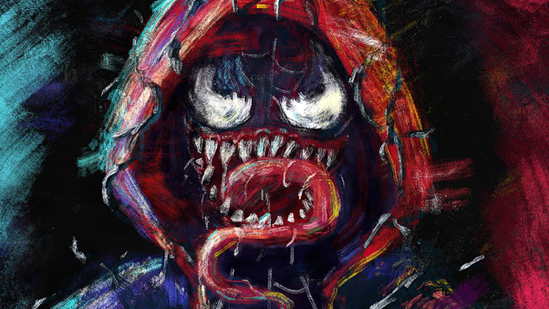 Miles Morales Spider Venom Wallpaper