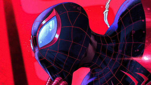 Miles Morales Spiderman 4k Artwork Wallpaper