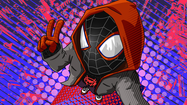 Miles New Spiderman Wallpaper