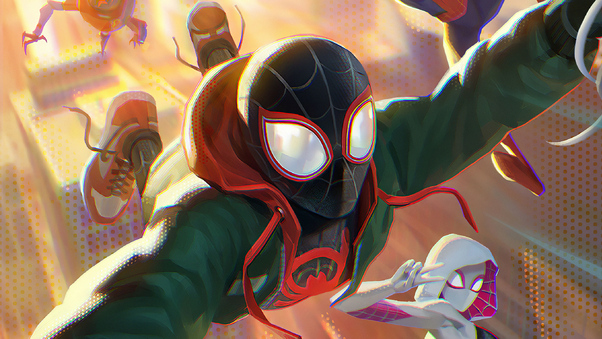 Miles Spider Man Artwork Wallpaper